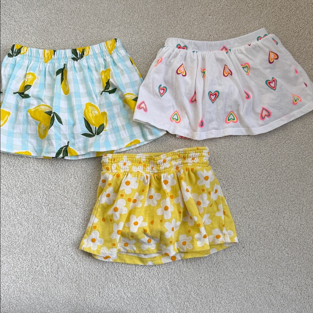 Carter's / Cat & Jack 12M Baby Girl Skirts - set of 3